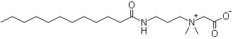 Cocamidopropyl betaine molecular structure (CAS 86438-79-1)