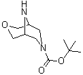 3-Oxa-7,9-diazabicyclo[3.3.1]nonane-7-carboxylic acid tert-butyl ester molecular structure (CAS 864448-41-9)
