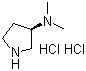 (R)-(+)-3-(Dimethylamino)pyrrolidine dihydrochloride molecular structure (CAS 864448-61-3)