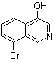 8-Bromo-4-isoquinolinol molecular structure (CAS 864738-31-8)