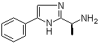 (alphaS)-alpha-Methyl-4-phenyl-1H-imidazole-2-methanamine molecular structure (CAS 864825-23-0)