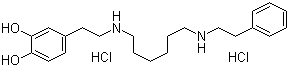 Dopexamine hydrochloride molecular structure (CAS 86484-91-5)