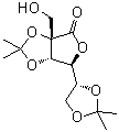 2-C-(Hydroxymethyl)-2,3:5,6-bis-O-(1-methylethylidene)-D-talonic acid gamma-lactone molecular structure (CAS 864846-17-3)