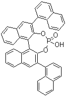 (11bR)-4-Hydroxy-2,6-di-1-naphthalenyl-dinaphtho[2,1-d:1',2'-f][1,3,2]dioxaphosphepin 4-oxide molecular structure (CAS 864943-23-7)