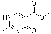 1,4-二氢-2-甲基-4-氧代-5-嘧啶羧酸甲酯分子结构 (CAS 865077-08-3)