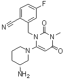 Trelagliptin molecular structure (CAS 865759-25-7)