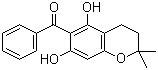 6-Benzoyl-5,7-dihydroxy-2,2-dimethylchromane molecular structure (CAS 86606-14-6)