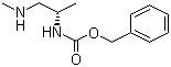 [(1S)-1-甲基-2-(甲基氨基)乙基]氨基甲酸苯甲酯分子结构 (CAS 866933-34-8)