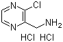 3-Chloropyrazin-2-methanamine dihydrochloride molecular structure (CAS 867165-53-5)