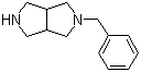 3-Benzyl-3,7-diazabicyclo[3.3.0]octane molecular structure (CAS 86732-22-1)