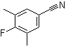 structure of CAS# 867367-02-0, 4-Fluoro-3,5-dimethylbenzonitrile