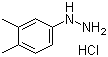 3,4-Dimethylphenylhydrazine hydrochloride molecular structure (CAS 86746-50-1)