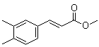 3,4-二甲基肉桂酸甲酯分子结构 (CAS 86761-33-3)