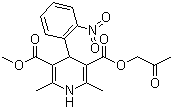 Aranidipine molecular structure (CAS 86780-90-7)