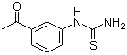 结构式 CAS# 86801-04-9, 1-(3-乙酰苯基)-2-硫脲