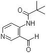 4-[(2,2-二甲基丙酰基)氨基]吡啶-3-甲醛分子结构 (CAS 86847-71-4)