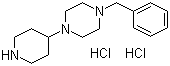 1-Benzyl-4-(piperidin-4-yl)piperazine dihydrochloride molecular structure (CAS 868707-62-4)