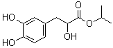 alpha,3,4-Trihydroxybenzenepropanoic acid 1-methylethyl ester molecular structure (CAS 868785-50-6)