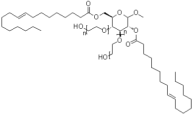 Glucamate DOE 120分子结构 (CAS 86893-19-8)