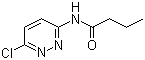 N-(6-Chloro-3-pyridazinyl)butanamide molecular structure (CAS 868948-12-3)