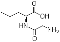 structure of CAS# 869-19-2, N-Glycyl-L-leucine;Gly-Leu