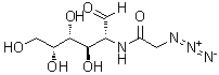 2-[(2-Azidoacetyl)amino]-2-deoxy-D-galactose molecular structure (CAS 869186-83-4)