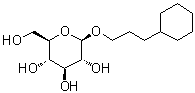 3-Cyclohexylpropyl beta-D-glucopyranoside molecular structure (CAS 869541-00-4)
