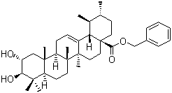 科罗索酸苄酯分子结构 (CAS 869788-73-8)