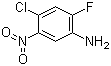 4-Chloro-2-fluoro-5-nitroaniline molecular structure (CAS 86988-02-5)
