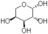L-Arabinopyranose molecular structure (CAS 87-72-9)