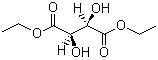 L-(+)-酒石酸二乙酯分子结构 (CAS 87-91-2)
