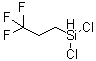 (3,3,3-Trifluoropropyl)dichlorosilane molecular structure (CAS 870-56-4)