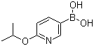 结构式 CAS# 870521-30-5, 6-异丙氧基吡啶-3-硼酸