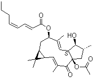 Euphohelioscopin A molecular structure (CAS 87064-61-7)