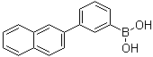 [3-(2-Naphthalenyl)phenyl]boronic acid molecular structure (CAS 870774-29-1)