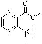 Methyl 3-trifluoromethyl-2-pyrazinecarboxylate molecular structure (CAS 870787-05-6)