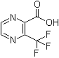3-(Trifluoromethyl)-2-pyrazinecarboxylic acid molecular structure (CAS 870787-06-7)