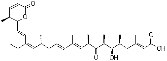 Leptomycin B molecular structure (CAS 87081-35-4)