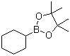 Cyclohexylboronic acid pinacol ester molecular structure (CAS 87100-15-0)