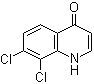 structure of CAS# 871217-91-3, 7,8-Dichloro-4-quinolone