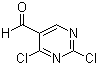 结构式 CAS# 871254-61-4, 2,4-二氯-5-嘧啶甲醛