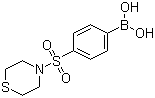 [4-(Thiomorpholine-4-sulfonyl)phenyl]boronic acid molecular structure (CAS 871329-69-0)