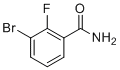 3-溴-2-氟苯甲酰胺分子结构 (CAS 871353-25-2)