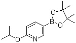 2-Isopropoxypyridine-5-boronic acid pinacol ester molecular structure (CAS 871839-91-7)
