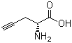 D-Propargylglycine molecular structure (CAS 87205-47-8)