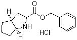 结构式 CAS# 87269-87-2, (1S,3S,5S)-2-氮杂双环[3,3,0]辛烷-3-羧酸苄酯盐酸盐