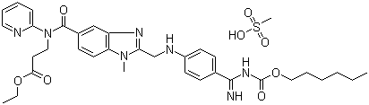 Pradaxa molecular structure (CAS 872728-81-9)
