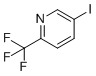 结构式 CAS# 873107-98-3, 5-碘-2-(三氟甲基)吡啶