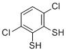 3,6-Dichlorobenzene-1,2-dithiol molecular structure (CAS 87314-49-6)