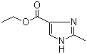 结构式 CAS# 87326-25-8, 2-甲基-1H-咪唑-4-甲酸乙酯